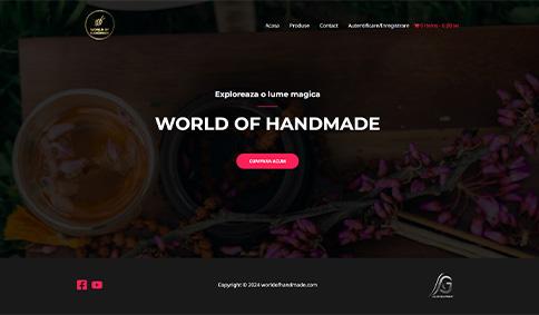 Site web World of Handmade