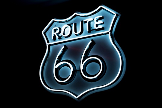 Le logo "Route 66"